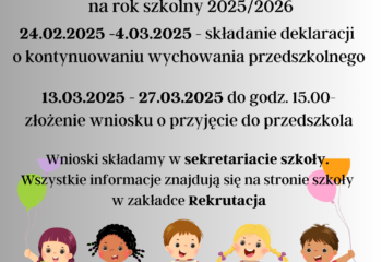 Rekrutacja do przedszkola (1)